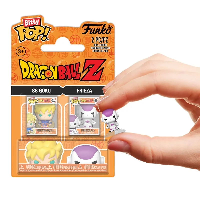 

FUNKO POP《Dragon Ball Super Saiyan Goku and Frieza》Anime Action Desktop Decoration Ornament Model Toys Collectible Model