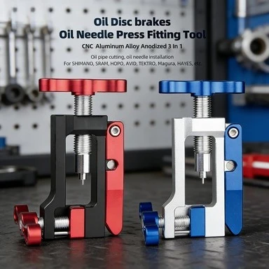 

Hydraulic Brake Hose Oil Needle Driver Insert Tool for MTB Road Bike Olive Connector Installation Tool