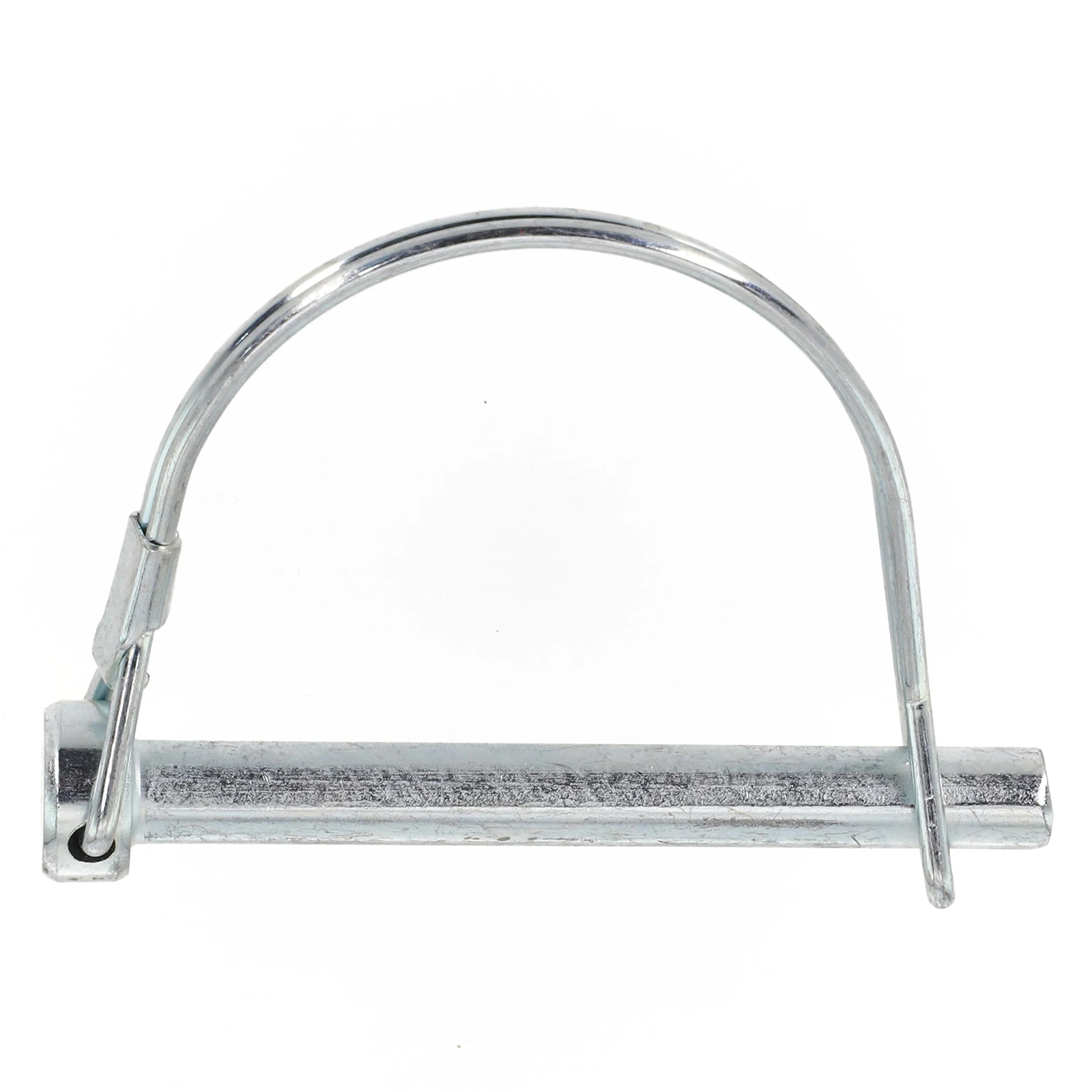 Quick Lock Safety Pin Lock D Shape Metallocking Pins Quick Lock Silver Trailer Coupler Bicycle Stroller Cargo Boat