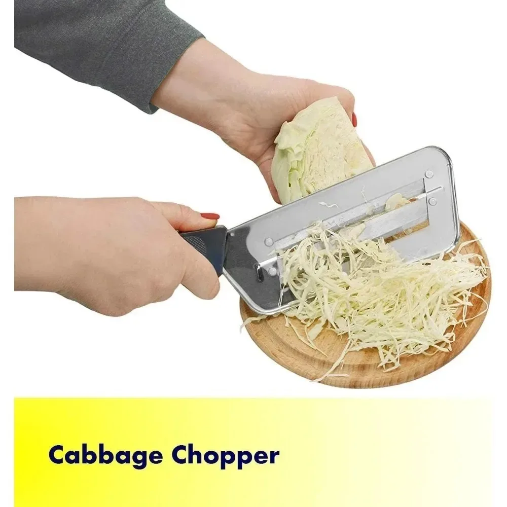 Cortador de verduras de acero inoxidable, cortador de repollo multifuncional, accesorios de cocina, cosas útiles para el hogar, herramienta de cocina