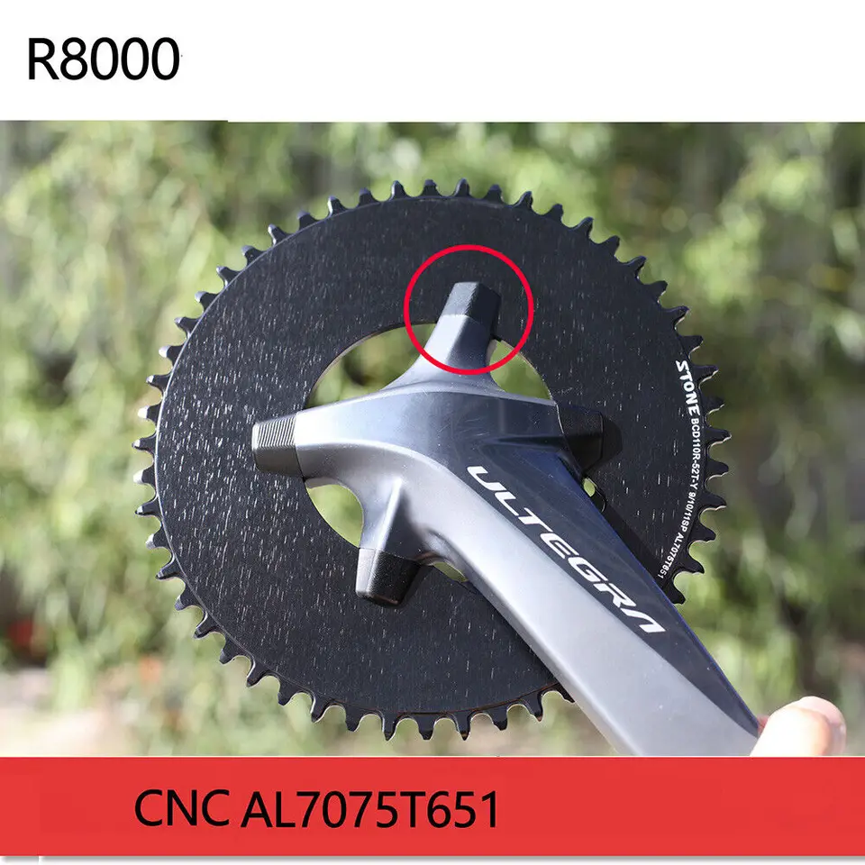 Shimano FC-9000 r7000 r8000 r9100 r9200 fc-5800用のシングル