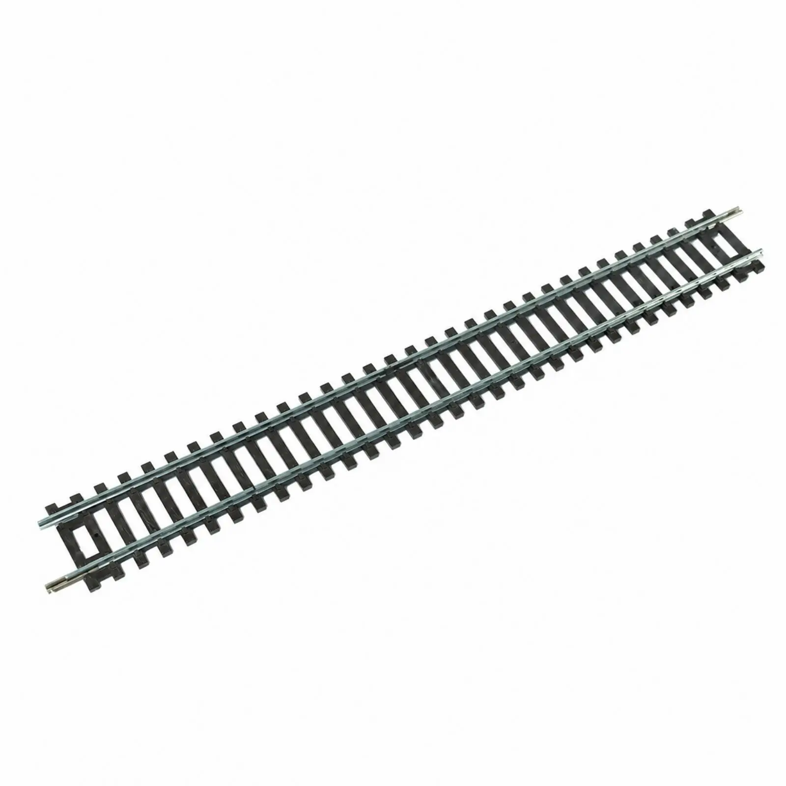 Train Track Model HO Scale Miniature Railway Rails for Compatible Building Blocks Trains and Detailed Scenery Crafting