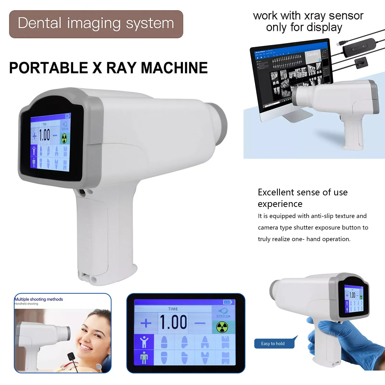 Portable RayX Machine Dental Imaging System work with ray x Sensor X Digital Ray