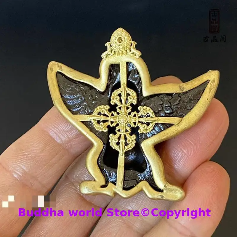 Buddhist divine Thogchag Suparna Garuda bird talisman buddha figure Amulet Pendantexorcise evil spirits blessed family peace