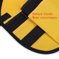 Oxford Belt Garden Tool Apron Multiple Pocket Multifunctional Gardening Apron Durable Wrinkle-Resistant Woodworking Tool Bag