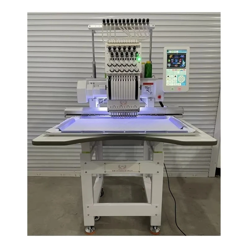 Industrial Multi Needle Embroidery Machine High Speed Computerized Equipment for Garment Production