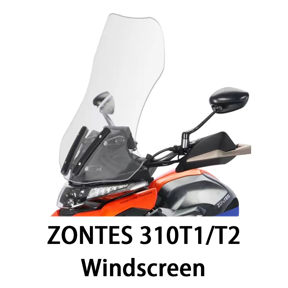 

New For ZONTES 310T Accessories Windshield Sports Windscreen Wind Deflector Fit ZONTES 310T 310T1 310T2 T310 T1310 T2310