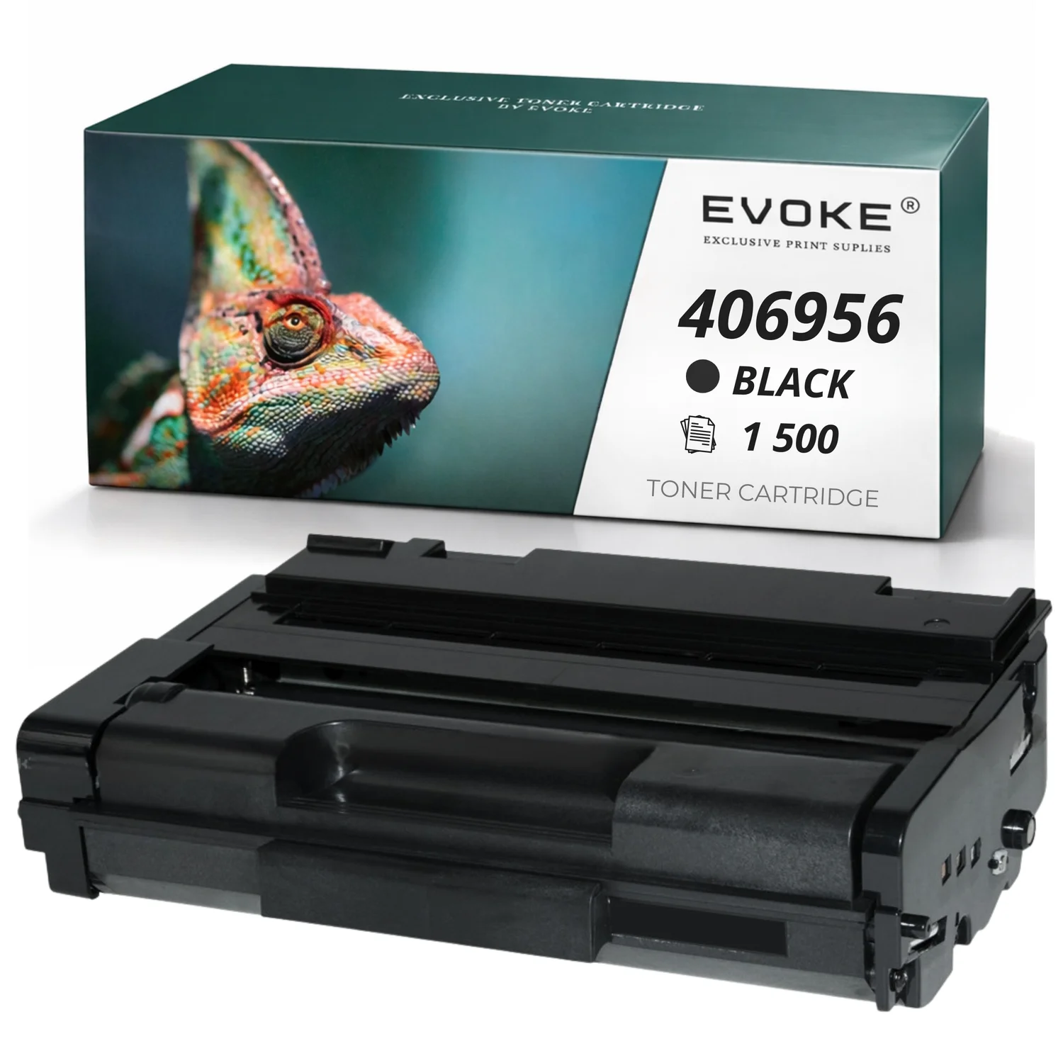 Evoke Compatibele Toner voor Ricoh Sp300 406956 Zwart 1500 Pagina's Sp300 Sp300Dn