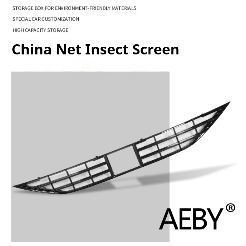AEBY para BYD Sealion 7 2024 rejilla frontal de malla antiinsectos, Protector de malla antiinsectos, fácil instalación, accesorios para automóviles