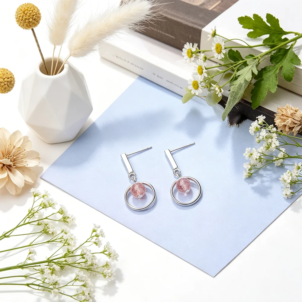 Nuevos pendientes colgantes para mujer, joyería para fiesta de compromiso y boda, precio barato, pendiente colgante de Plata de Ley 925 de alta calidad