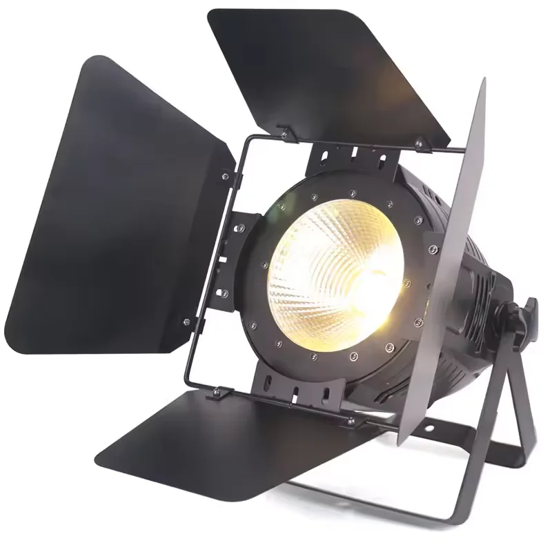 

200W COB LED Par light & Barndoor Cool White & Warm white light LED Surface dj wedding club bar party dmx512 light event show