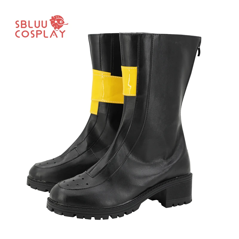 

SBluuCosplay Game Girls Frontline UMP45 Cosplay Shoes Halloween Party Custom Made Boots