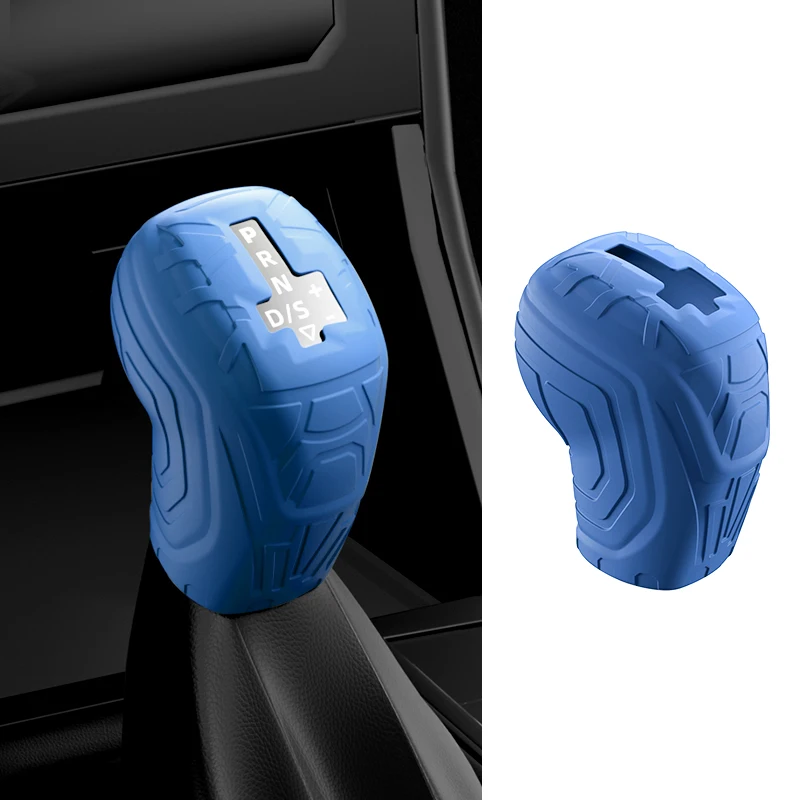 

Car Silicone Gear Shift Knob Cover For Jetta/T-Roc/Tacqua Antislip Lever Shifter Boot Universal Automobiles Interior Accessories