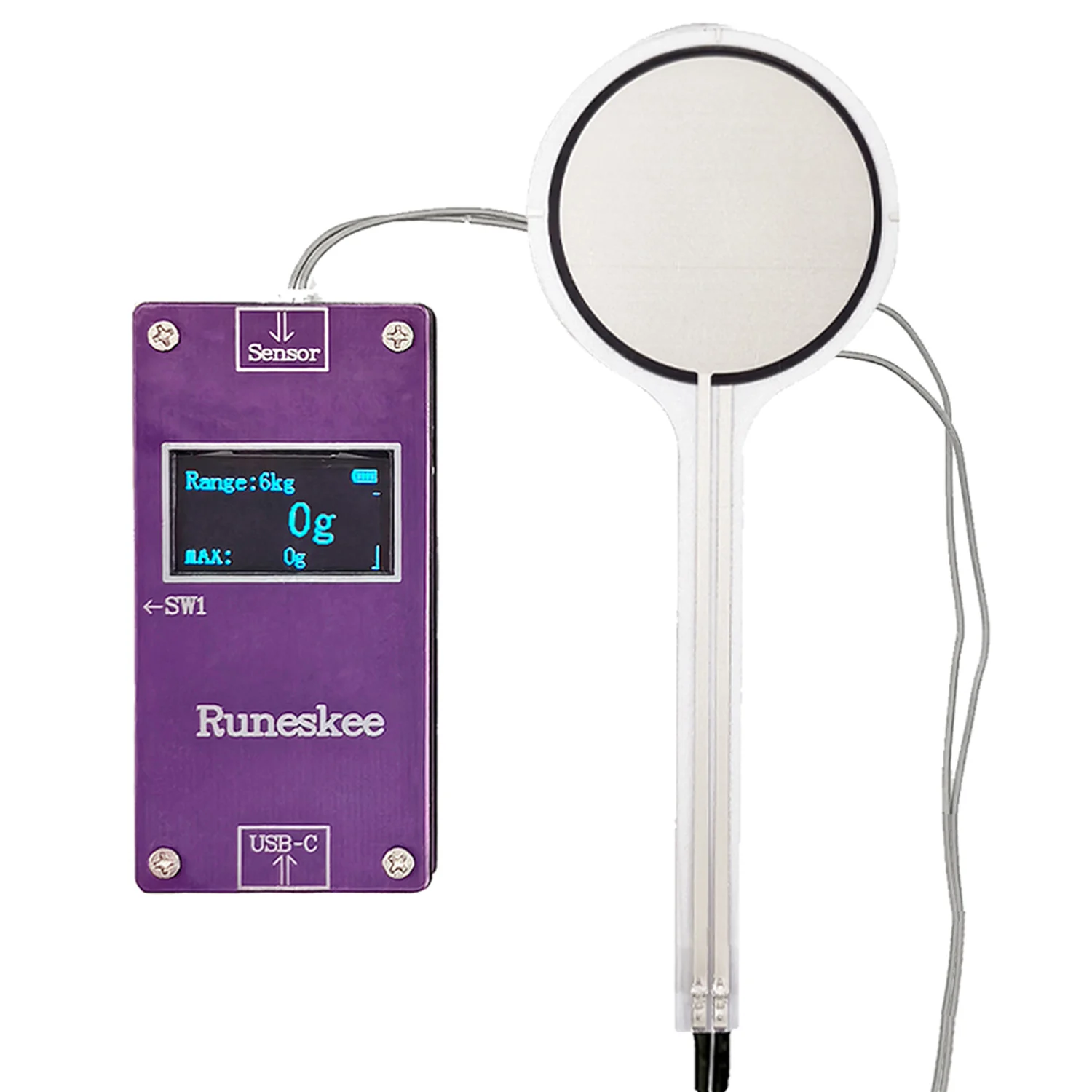 50 кг RX-D4046 с цифровым тонкопленочным датчиком давления CMCU-05A, модуль датчика давления, преобразователь «сделай сам»