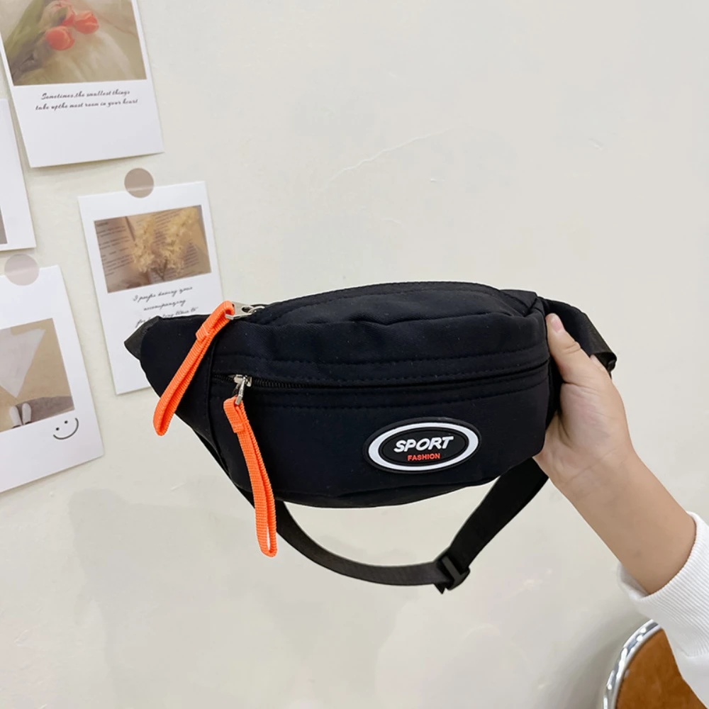 Borsa da petto per bambini, borsa a tracolla cool e alla moda per ragazzi, semplice e individuale, popolare trave in stile coreano stile Harajuku