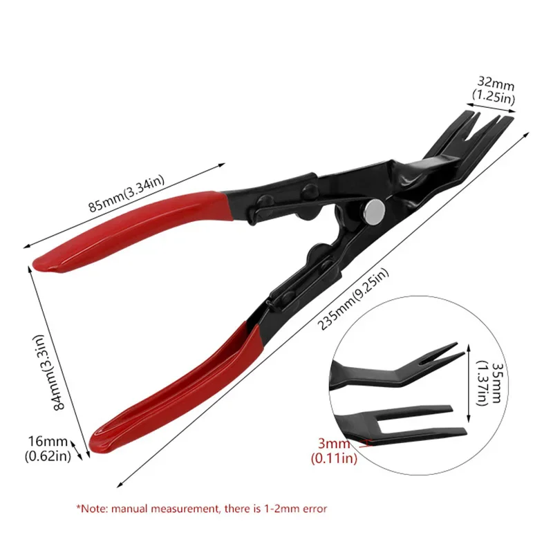 1Piece Plastic Open Light Pliers Under Pressure Buckle Clamp Remover Car Headlight Lens Opener Repair Disassemble Plier