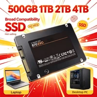 Original 500GB SATA3 25 Inch Internal SSD High Speed Solid State Disk 870-EVO for Desktop Microcomputer Laptop Pro Use