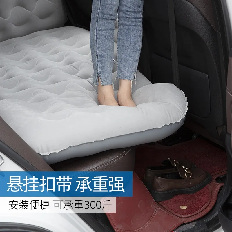 Newest Car Air Inflatable Travel Mattress Bed Universal for Back Seat Multi functional Sofa Pillow Outdoor Camping Mat Cushion