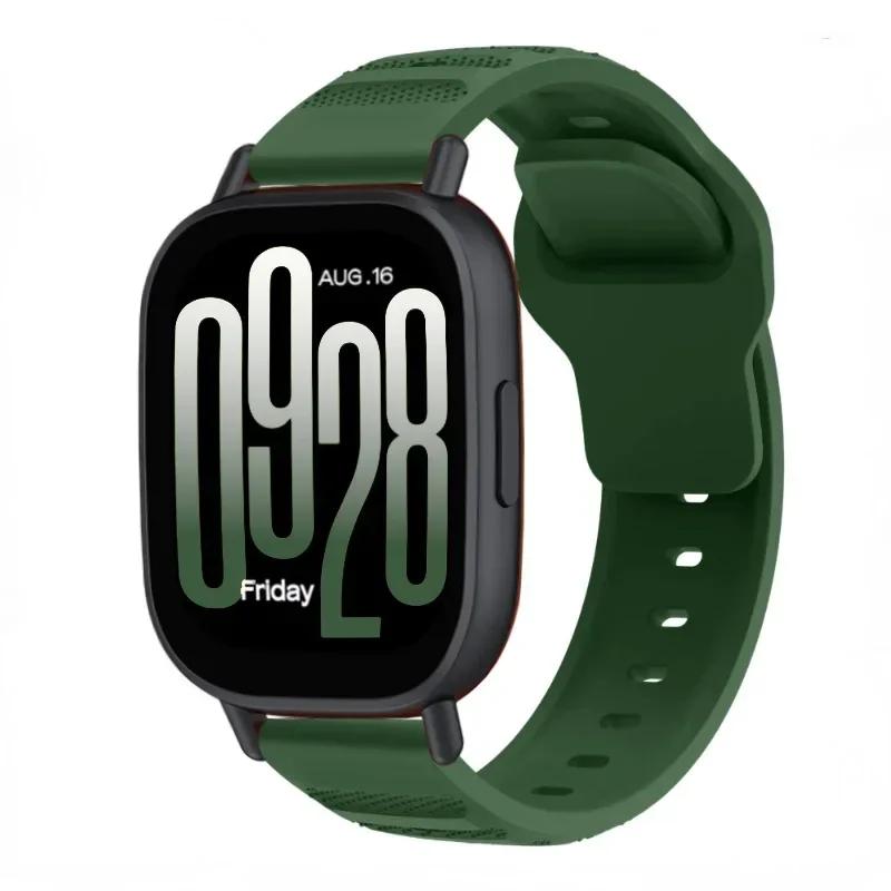 Спортивный силиконовый ремешок для Redmi Watch 5, активный браслет Xiaomi Watch S4 S3 S2, браслет для Redmi Watch 5 Lite, аксессуары, ремешок