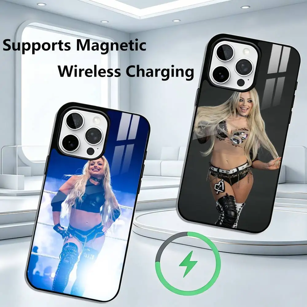 

L-Liv M-Morgan-N Phone Case For iPhone17,16,15,14,13,12,11 Plus,Pro Compatible with magnetic wireless charging