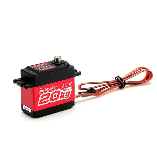 Servo Digital de potencia HD LF-20MG, brazo robótico, Servo de Metal, cardán para Dron