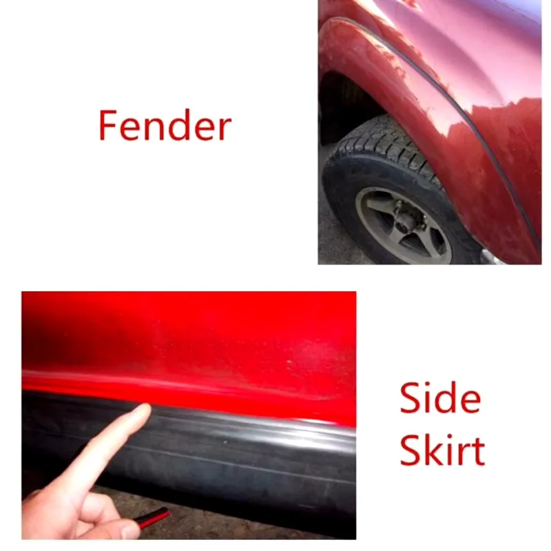 2M Universal Car Rubber Sealing Strip Slanted T-Type Auto Door Seal Rubber Weatherstrip Edge Sealant Car Rubber Window Seal