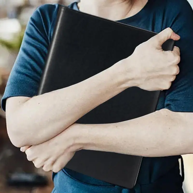 Important Document Organizer Binder Multipurpose Business Binder A4 Document Binder Folio Portable File Storage Folder Card