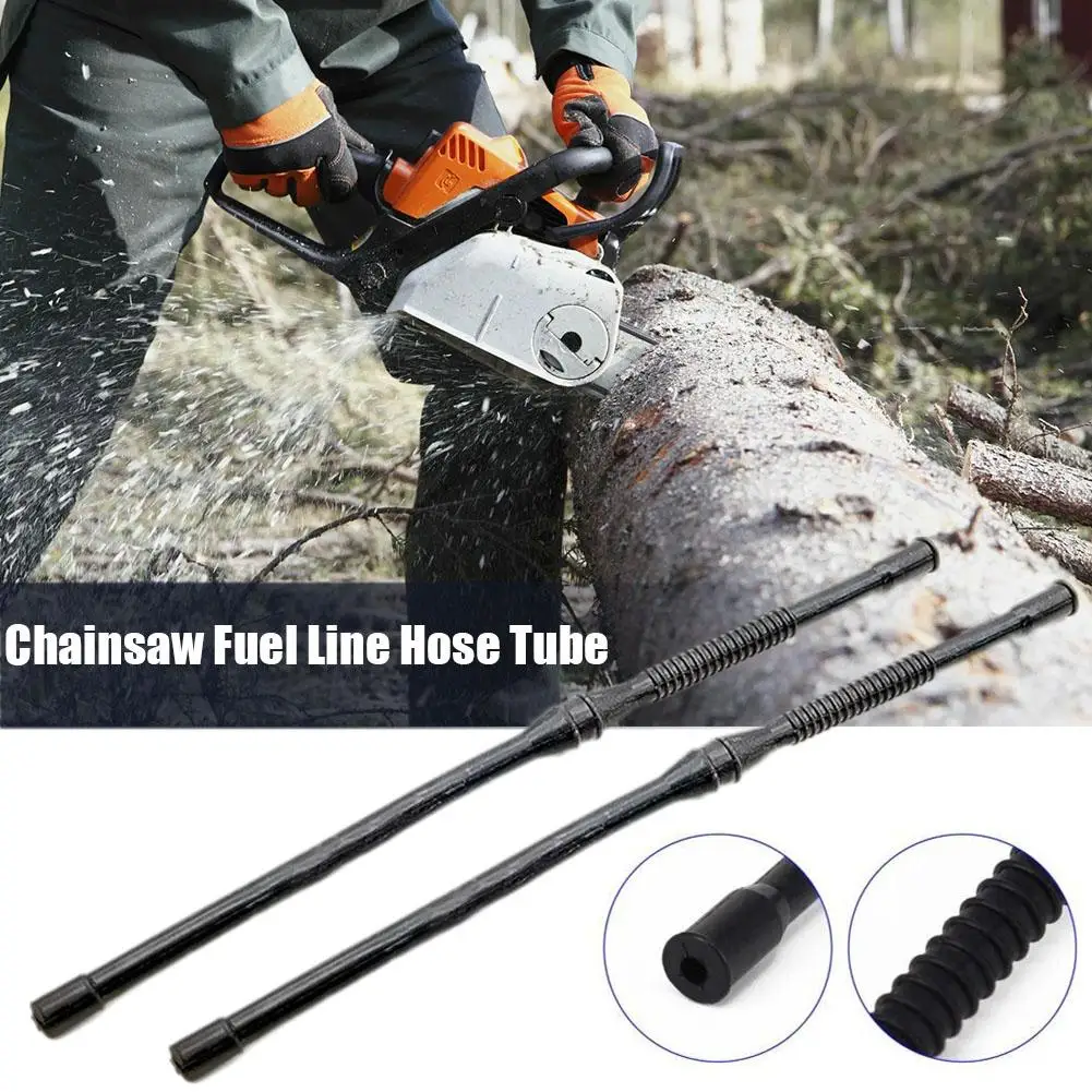 2pcs Chainsaw Fuel Hose Pipe For Chinese Chainsaw 4500 5200 Woodworking Tools Garden Tool Chain Saw Parts Accessories