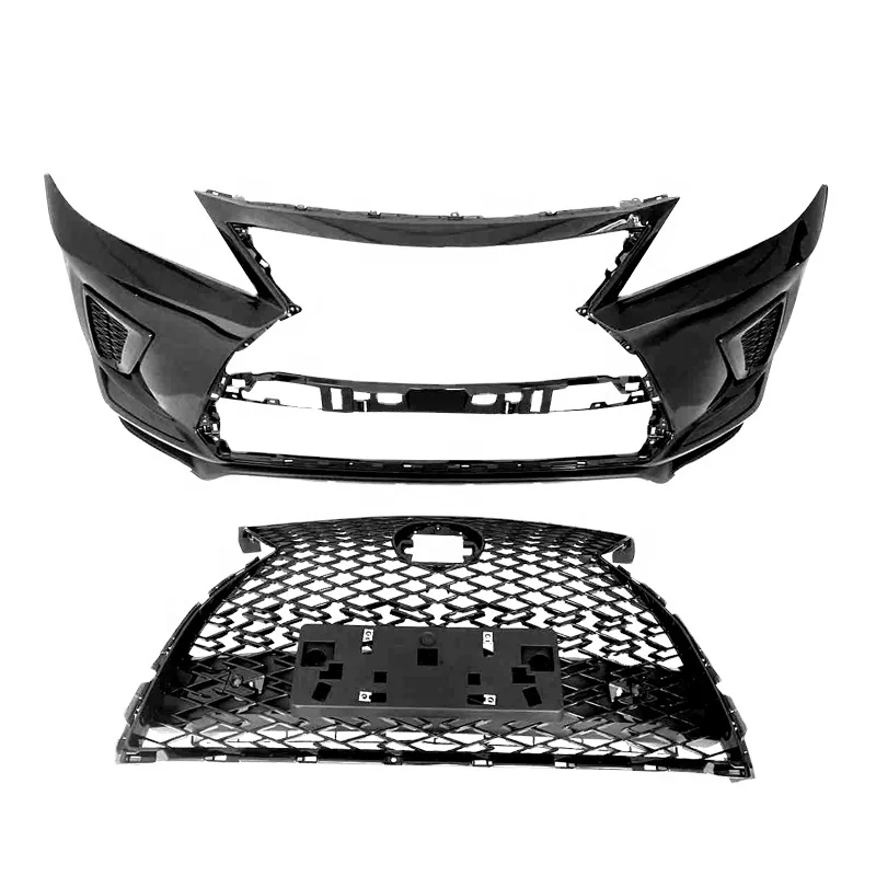 MAICTOP car front bumper kit rx270 350 450 old upgrade new body  2008-2014 to 2020  model