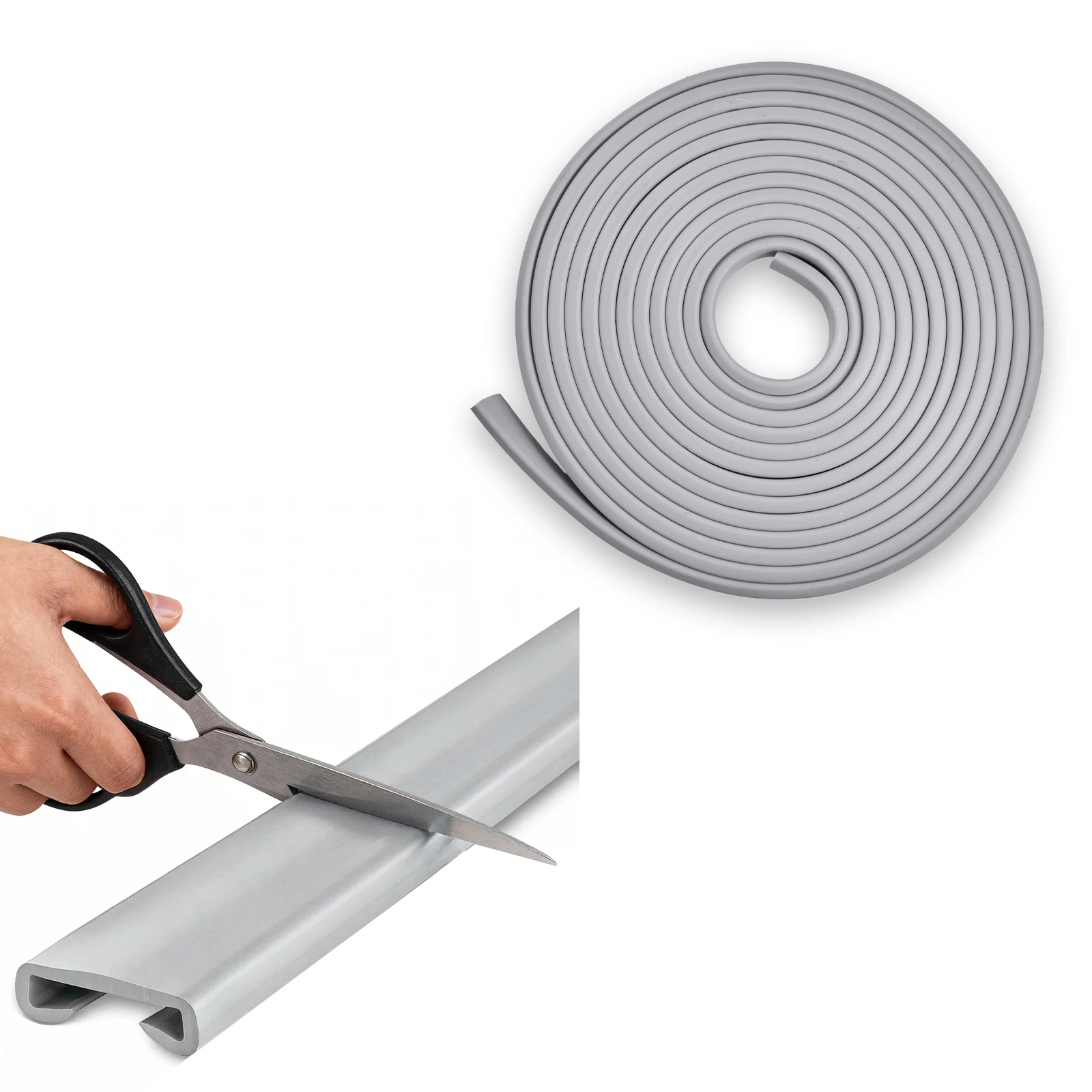 Bordatura per Corrimano Scale 32,8 Piedi | Copertura Antipolvere per Corrimano di Scale per Case, Uffici, Scale Interne ed Esterne