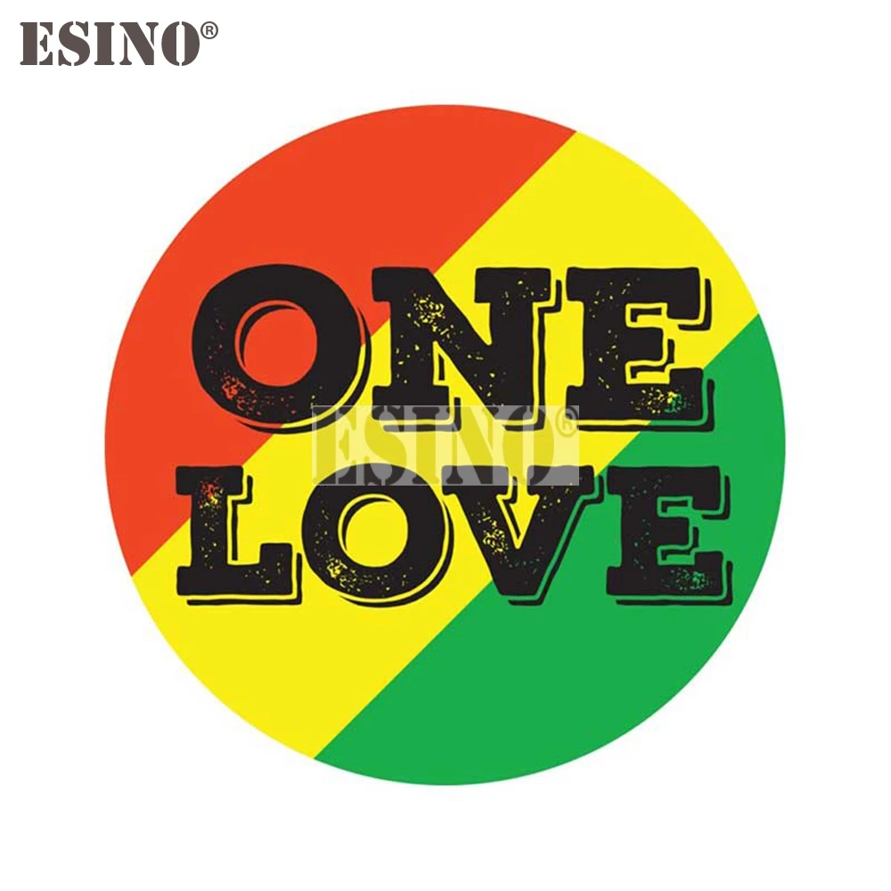 

Новая декоративная наклейка One Love с рисунком ПВХ, водонепроницаемая наклейка на кузов автомобиля, виниловая наклейка