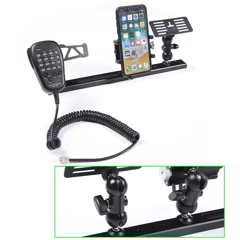 Car Dashboard Mount Cellphone Holder Aluminum Alloy Phone Bracket Radio Holder For Ford Maverick 2022 Auto Accessories