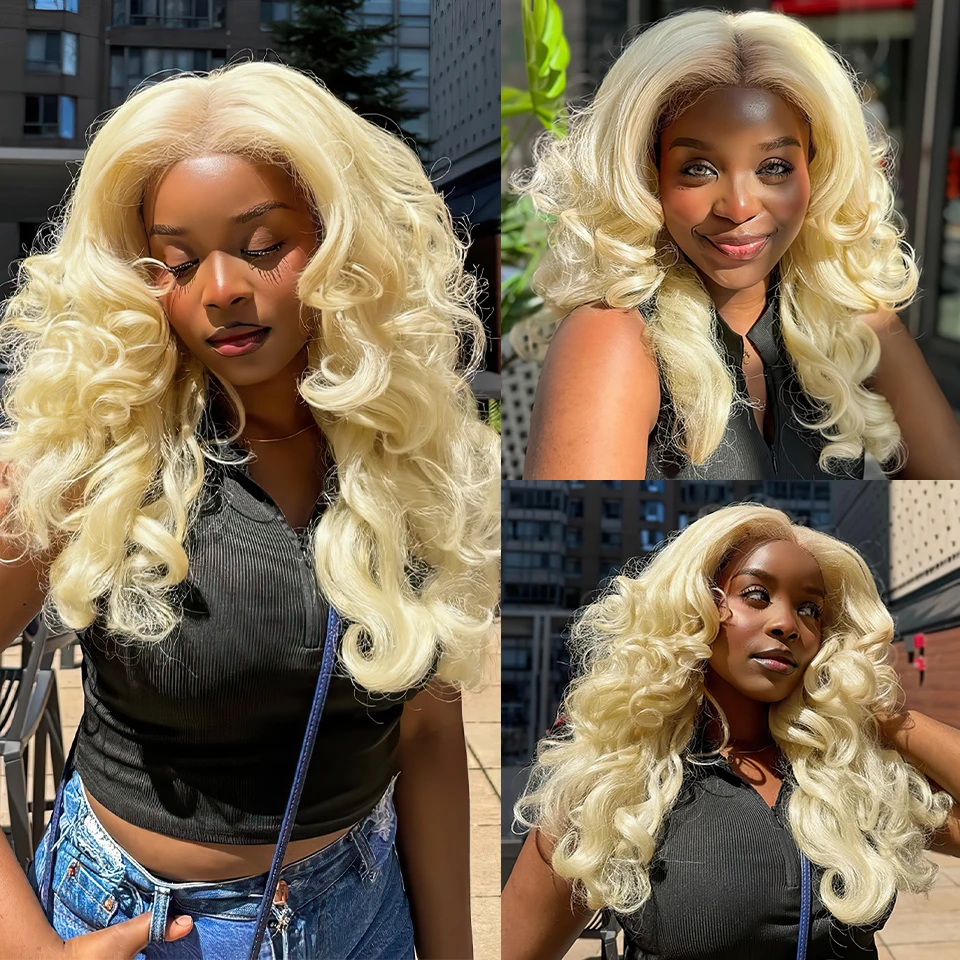 Latisha 13x6 HD الاصطناعية الدانتيل الجبهة الباروكات مجعد قبل قطعها الدانتيل الباروكة الأمامية مع الانفجارات للنساء تسليط الضوء مع Babyhair 24 بوصة