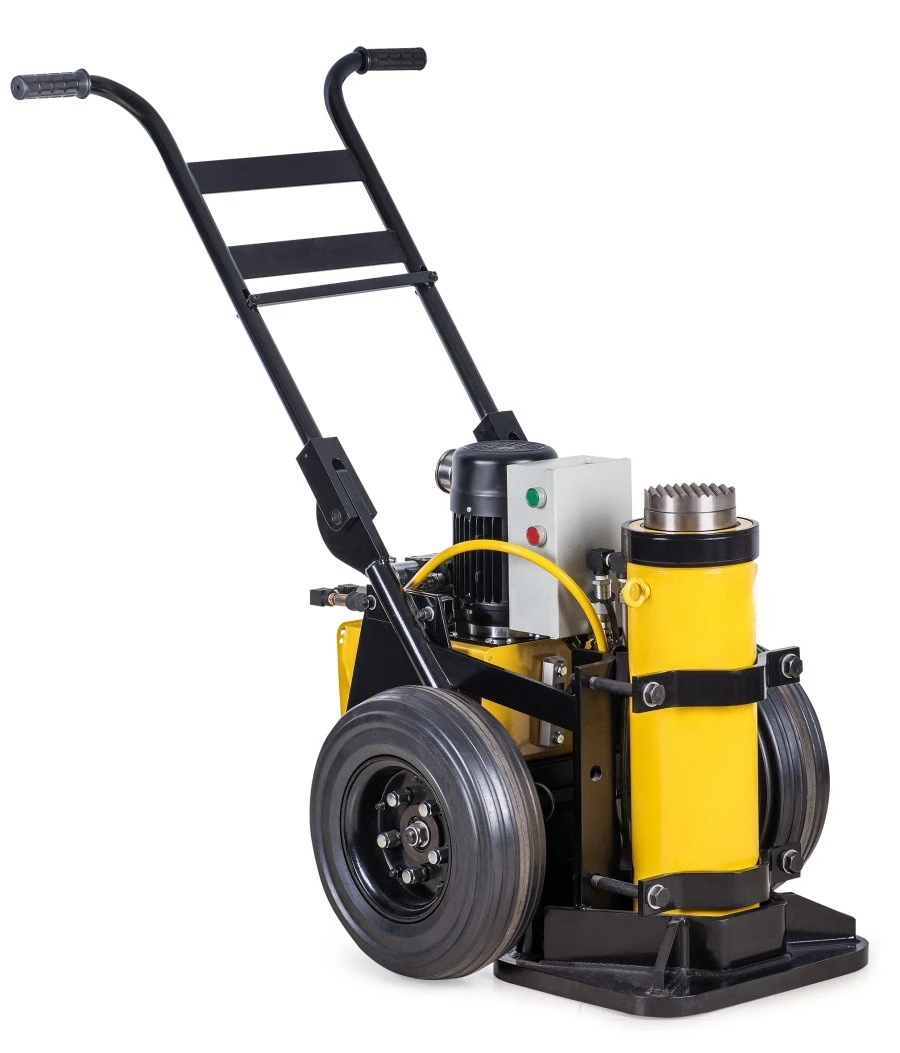 Mobile hydraulic jack mobile crane, electric RJI series hydraulic mobile driver