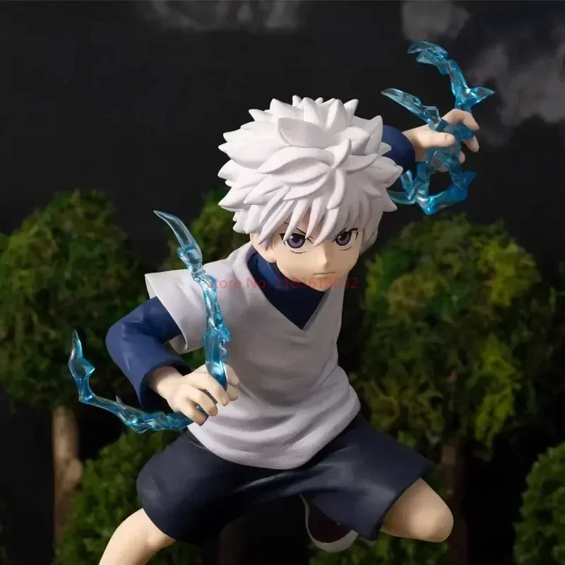 Hunter X Hunter Gon Freecss Figurki anime Killua Zoldyck Figurka akcji Kurapika Figurka kolekcjonerska Model Dziecko Prezenty świąteczne