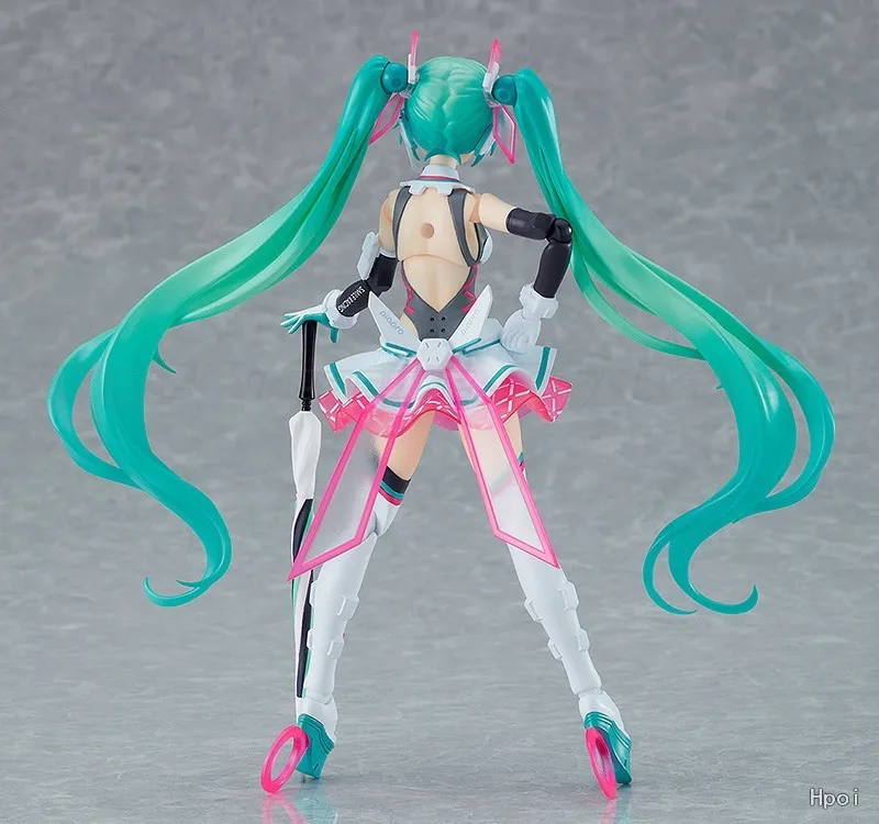 【Em estoque】Original GSC GT Plan Racing Future 2021 Figuras Animação Ornamentos Presentes Figma SP-138 Hatsune Miku