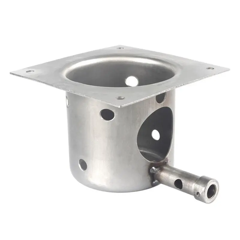 

AC39-для пеллетной гриля, запасные части для двигателя горелки, горшок для ожога с винтами для курильщика, аксессуары для гриля, принадлежности