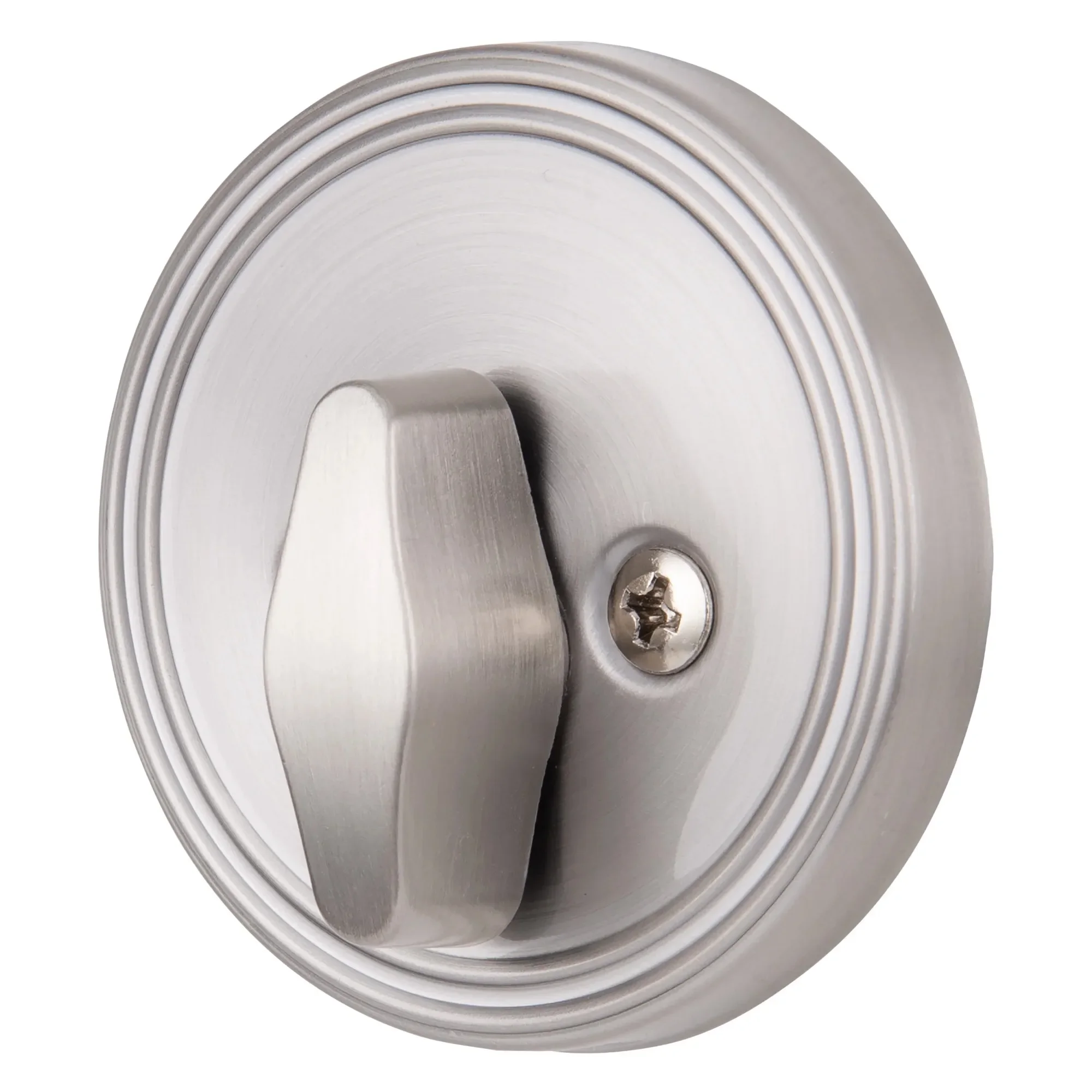 

Keyed Entry Classic Bell Style Doorknob and Deadbolt Combo Twin pack, Satin Nickel Finish