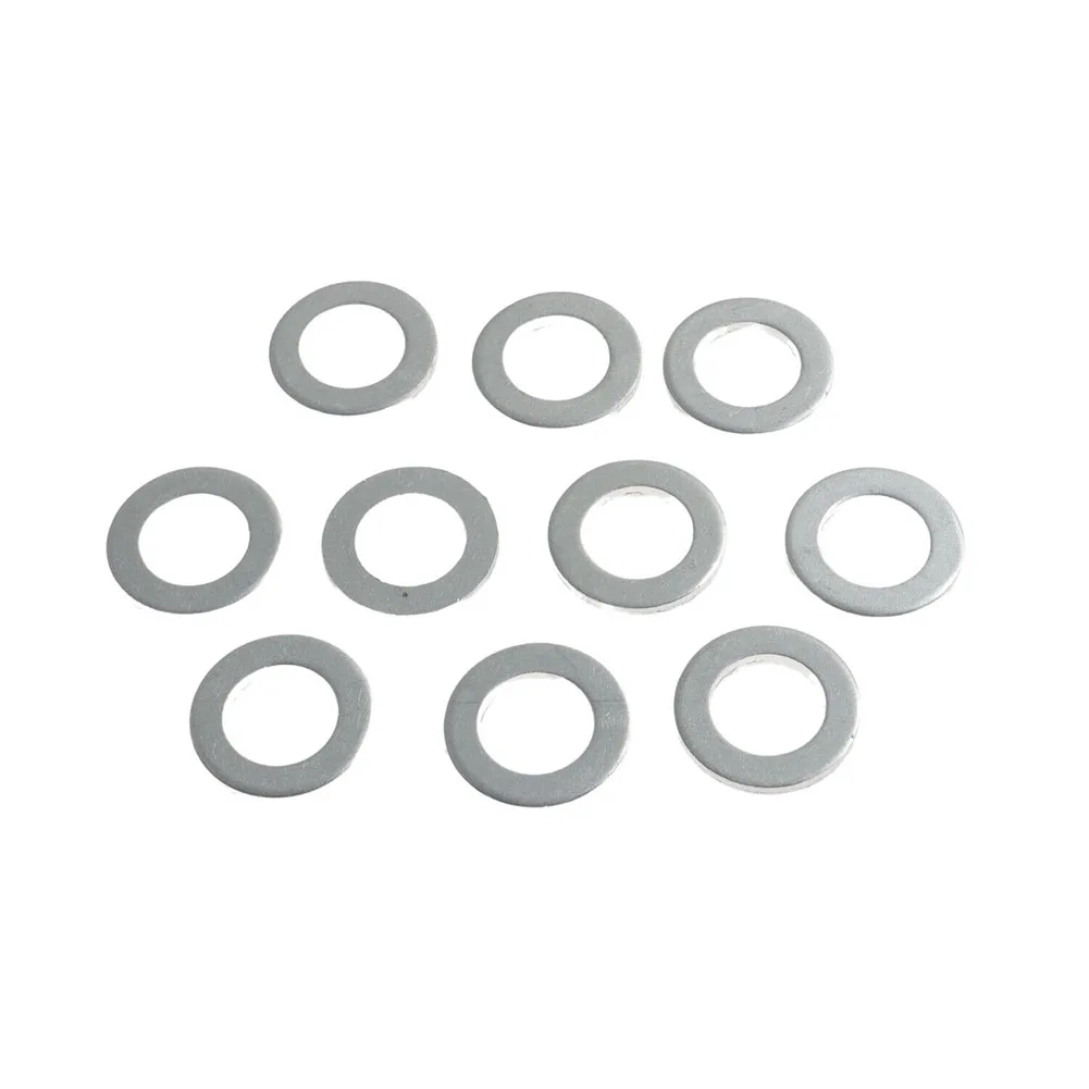 10pcs Engine Oil Drain Plug Washer Gaskets 14mm  94109-12000 Aluminum For Honda For Acura Civic Odyssey For CRV Auto Parts