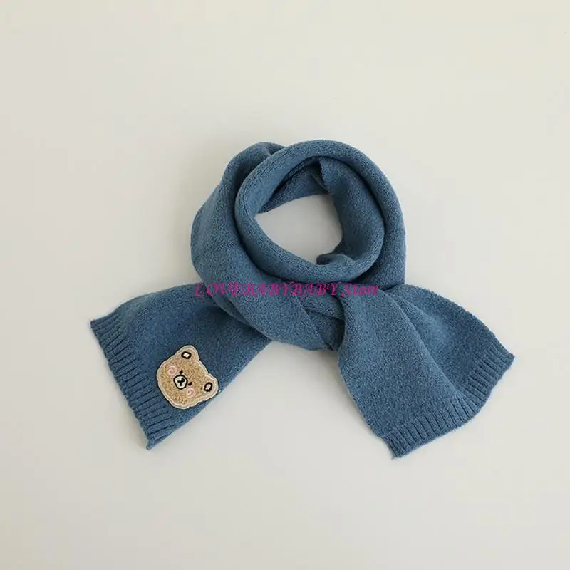 Neckerchief Traveling Scarf Thickened Neck Cover Winter Scarves Warm Scarf 4XBC