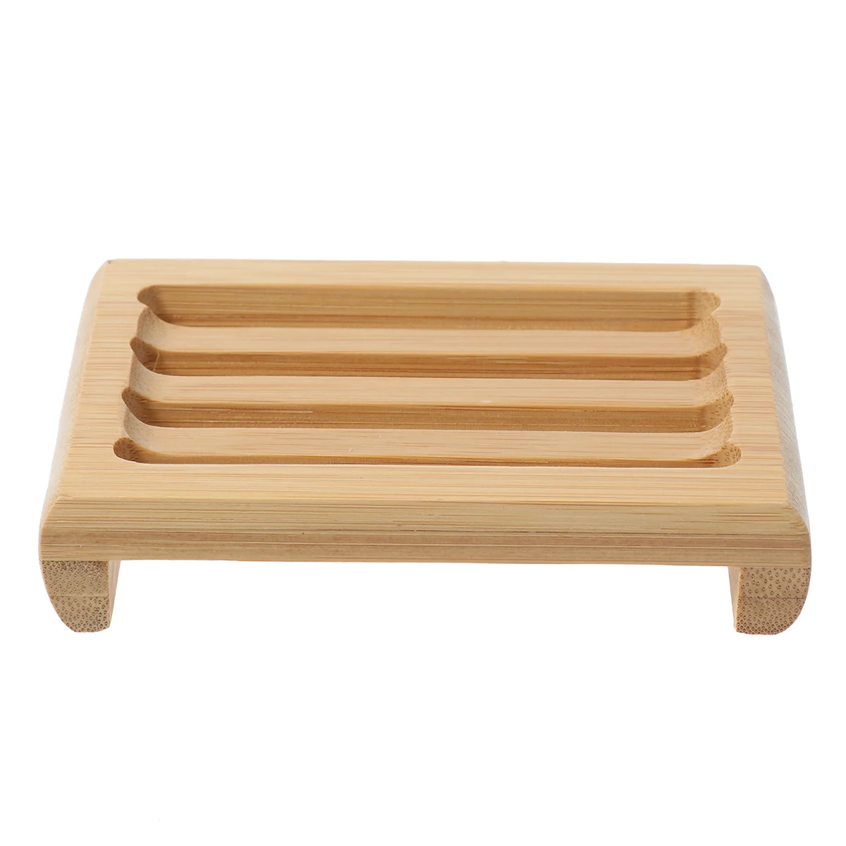

Bamboo Soap Box Large Size Portable Material Suitable for Gym Travel Home Bathroom Soap Container