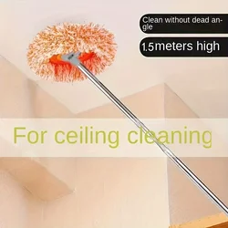 Ceiling Dust Removal Mop, Flexible Rotating Floor Mop, Wall Mop, Wet And Dry Mop, Floor Tile, Glass Window, Car Cleaning Mop