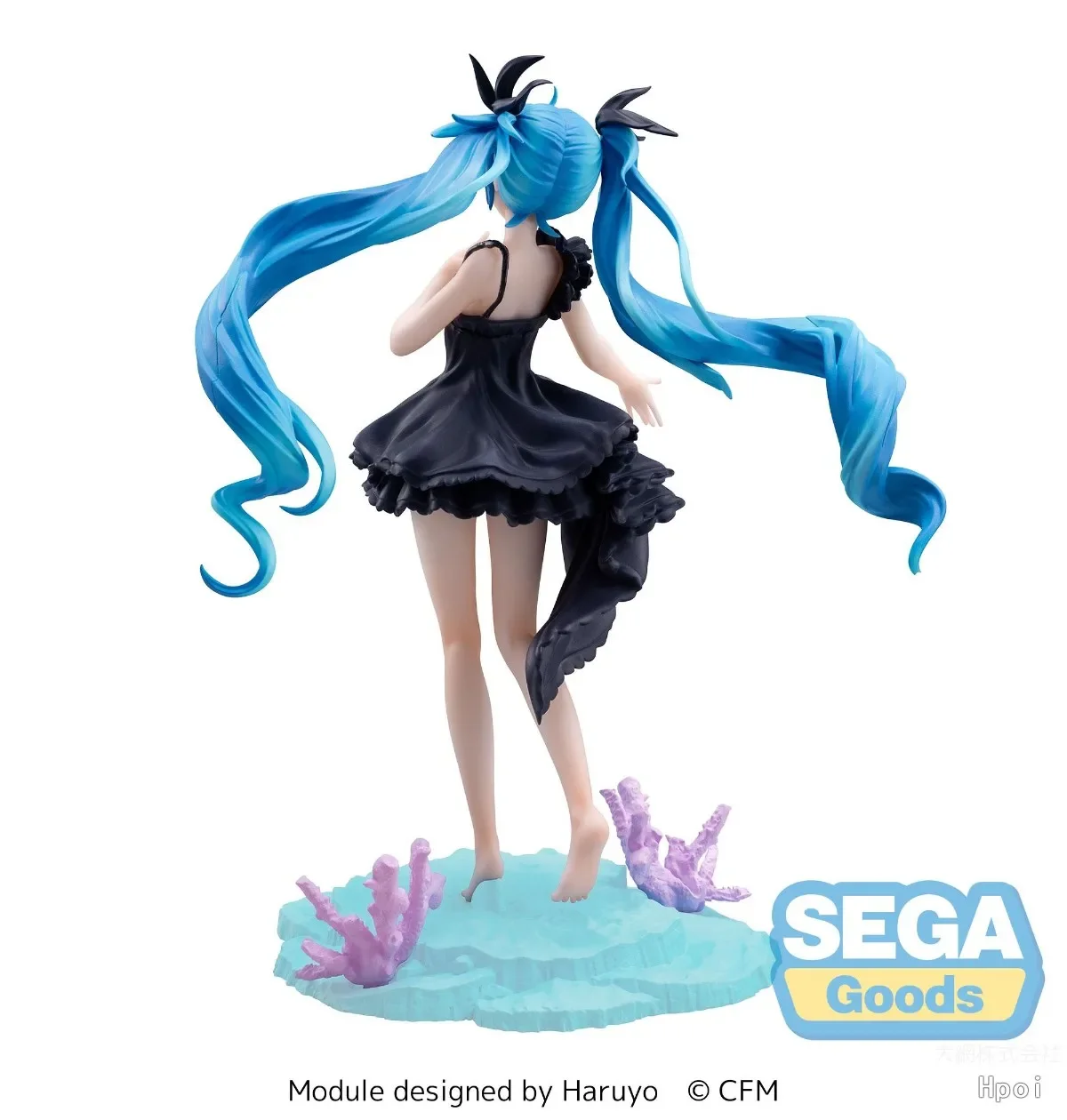 متوفر في المخزون الأصلي SEGA Luminasta Miku Diva Project MEGA 39's Miku-Deep Sea Girl دمى أنيمي أرقام اللعب الهدايا