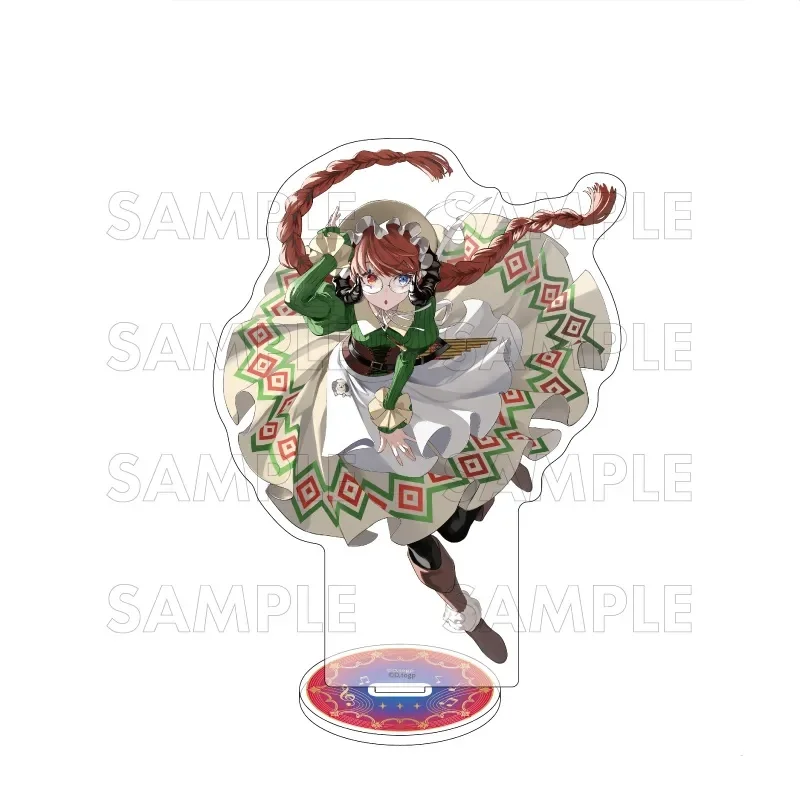 15CM Anime Game Figure Takt Op.Destiny Takt Asahina Giant Anna Schneider‌ Heaven‌ Cos Acrylic Stand Ornaments Keychain Gifts