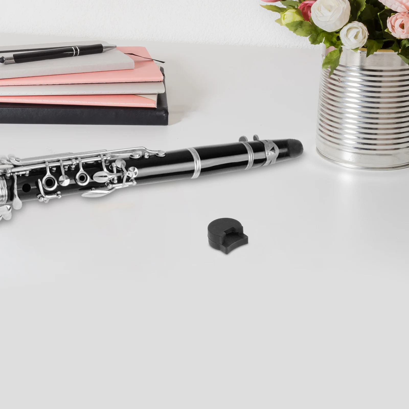 

Clarinet Thumb Rest Cover Silicone Mat Pad Protective Hook Cushion Saxophone Finger Pad Support Long Playing Comfort Relief