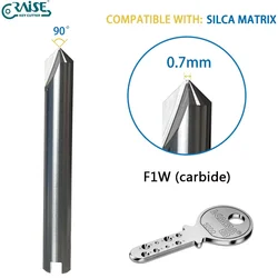 KABA Key Cutter F1W T1 90° for Dimple Key Compatible With SILCA Matrix Key Duplicating Machine Locksmith Tools