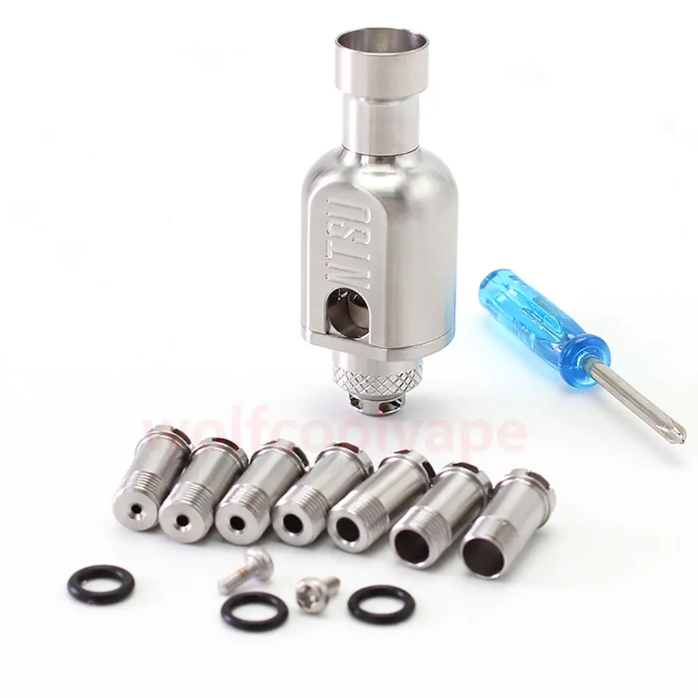 WolfCoolvape Billet box Boro Tank NTSU RBA Bridge vape rba 316SS Air Pins 1.0 / 1.2 / 1.5 / 2.0 / 2.5 / 3.0 / 3.5 / 4.0mm replacement coil