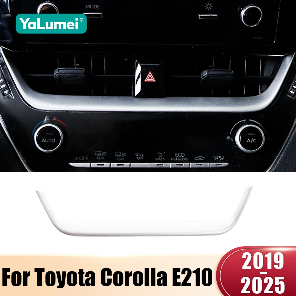 Für Toyota Corolla E210 2019 2020 2021 2022 2023 2024 2025 Hybrid ABS Ca Zentrale Steuerung Klimaanlage Vent Outlet Abdeckung trim