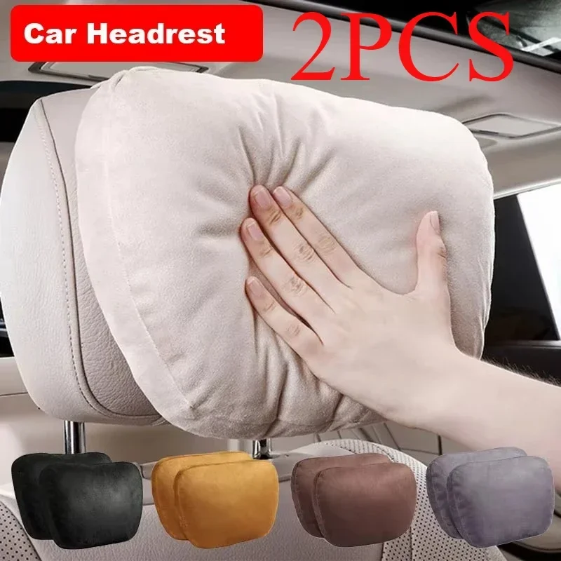 2PCS Auto Kopfstütze Nackenstütze Sitz/Maybach Design S Klasse Weiche Universal Einstellbare Auto Kissen Nackenstütze Kissen hohe Qualität