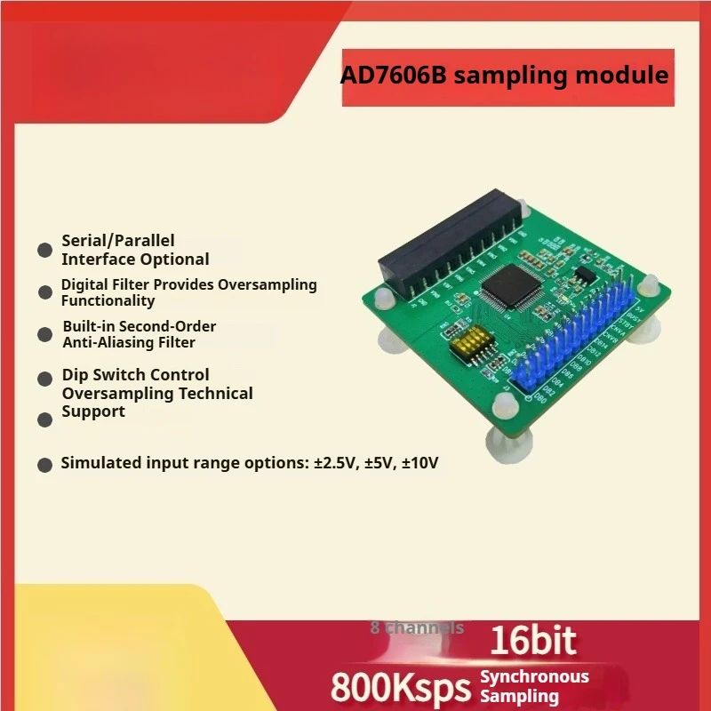 AD7606 AD7606B AD7606C Multi channel AD Data Acquisition Module 16 bit ADC 8-channel Synchronous